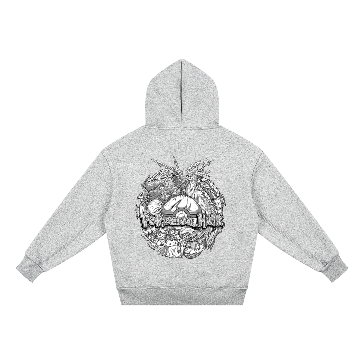 PHT Kids' Fleece Hoodie B&W Logo
