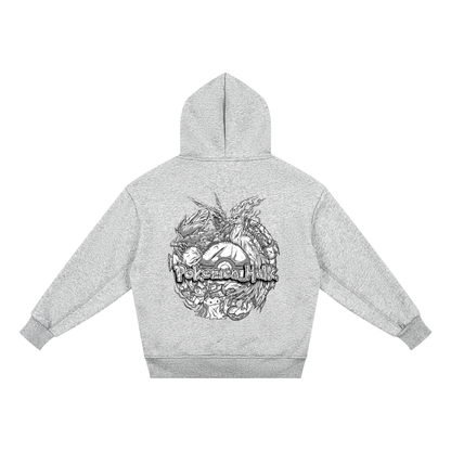 PHT Kids' Fleece Hoodie B&W Logo