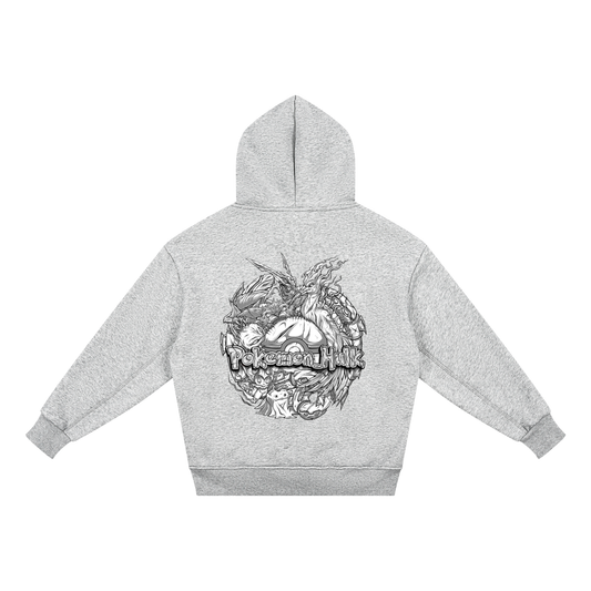 PHT Kids' Fleece Hoodie B&W Logo