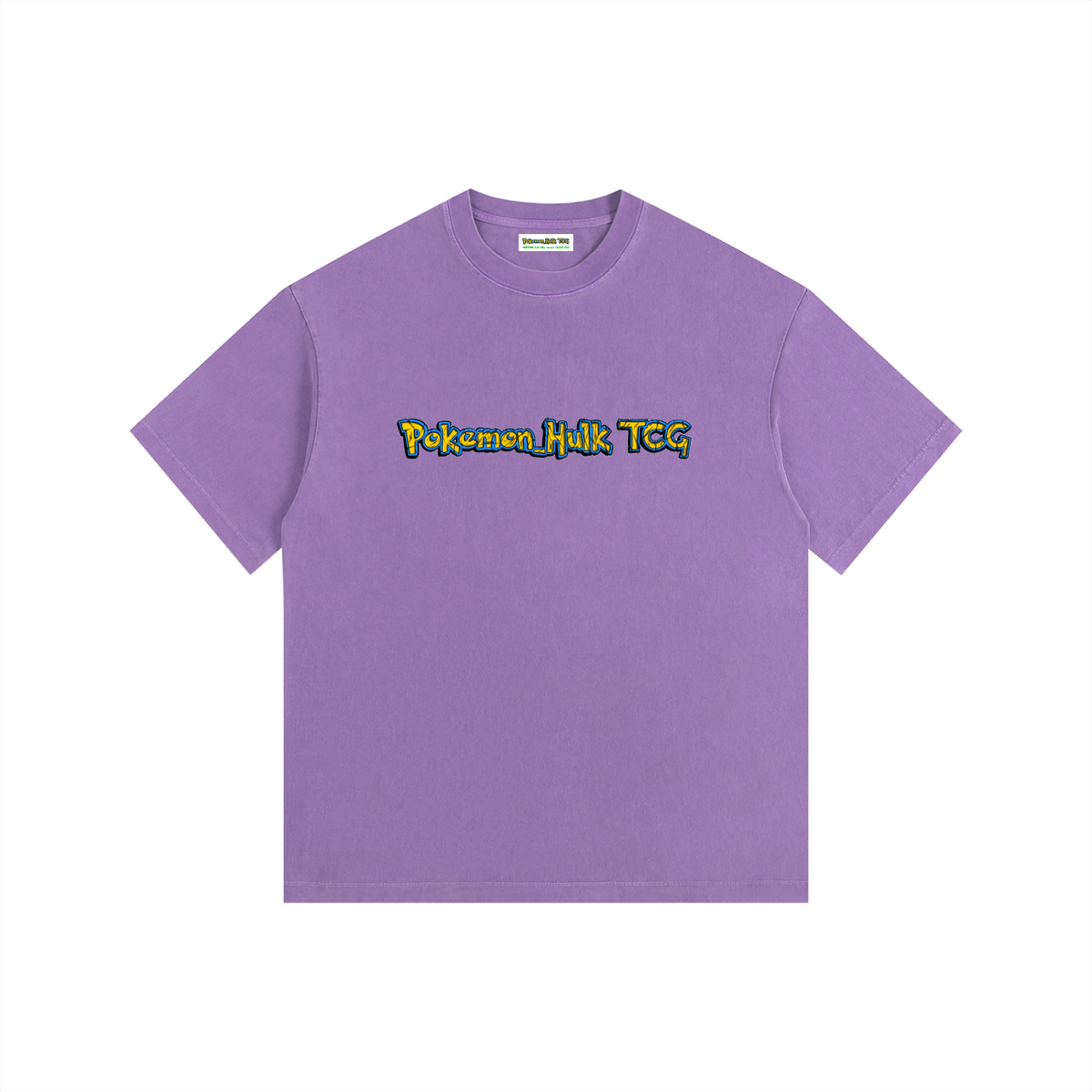 PHT Vintage Washed Oversized Cotton T-Shirt B&W Logo